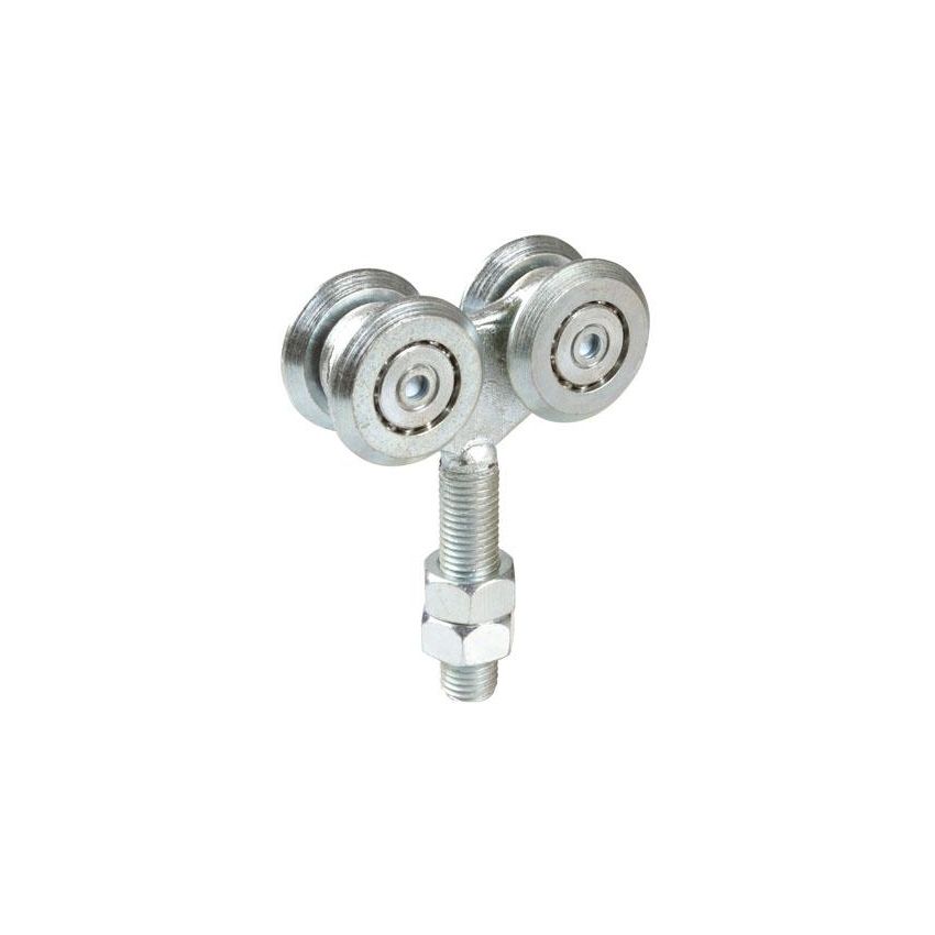 Točkić za klizna vrata art. 331 veliki dupli čelični fi 54mm