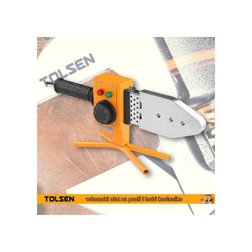 Pegla sa dodacima za spajanje PVC cevi 800W