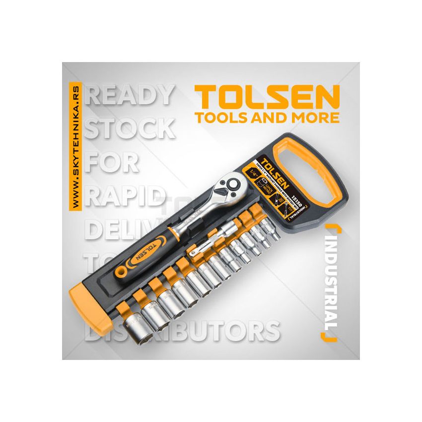 Set nasadnih ključeva - 14 kom - 1/4''