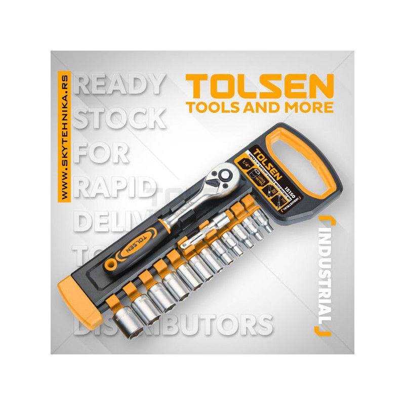 Set nasadnih ključeva - 14 kom - 1/4''