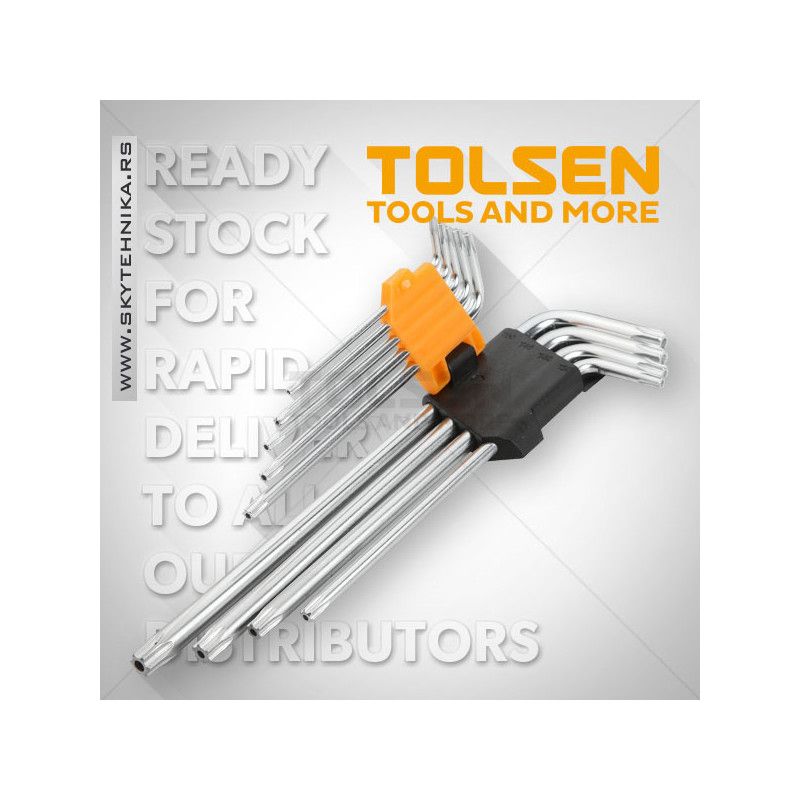 Toreks ključevi produženi set od 9 kom